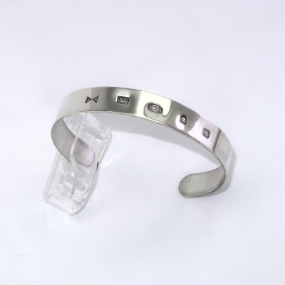 Silver, featured hallmark bracelet